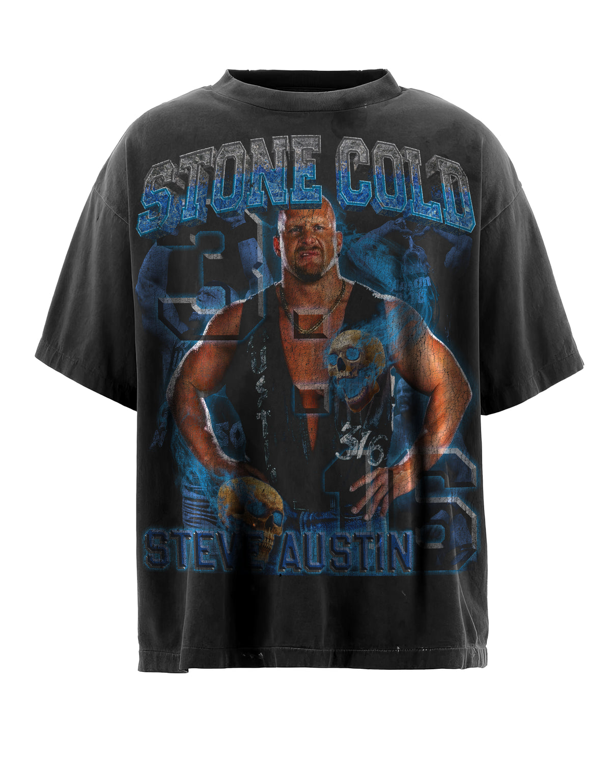 Stone Cold - Steve Austin Bootleg Wrestling Tee — front