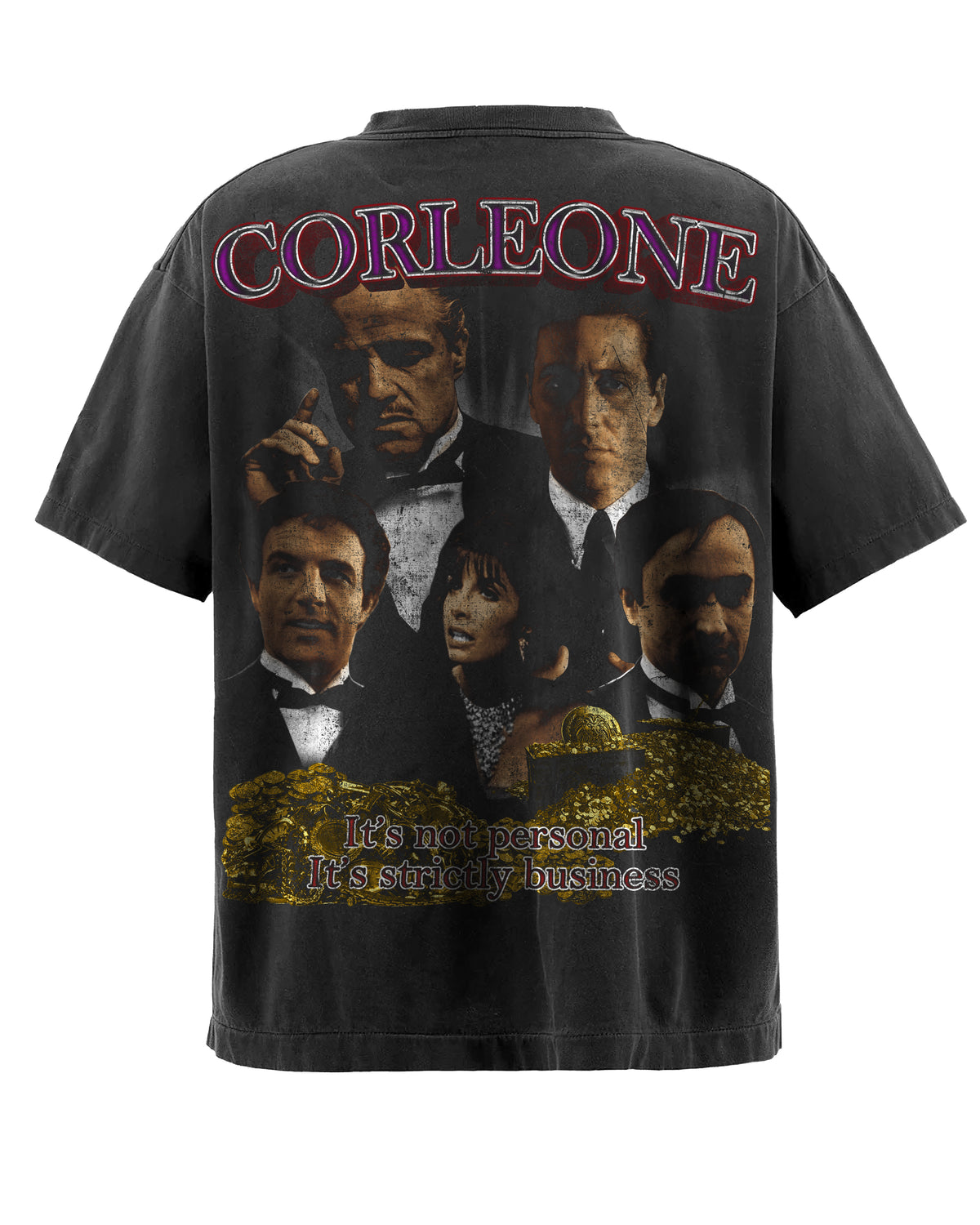 The Godfather Bootleg Movie Tee — back