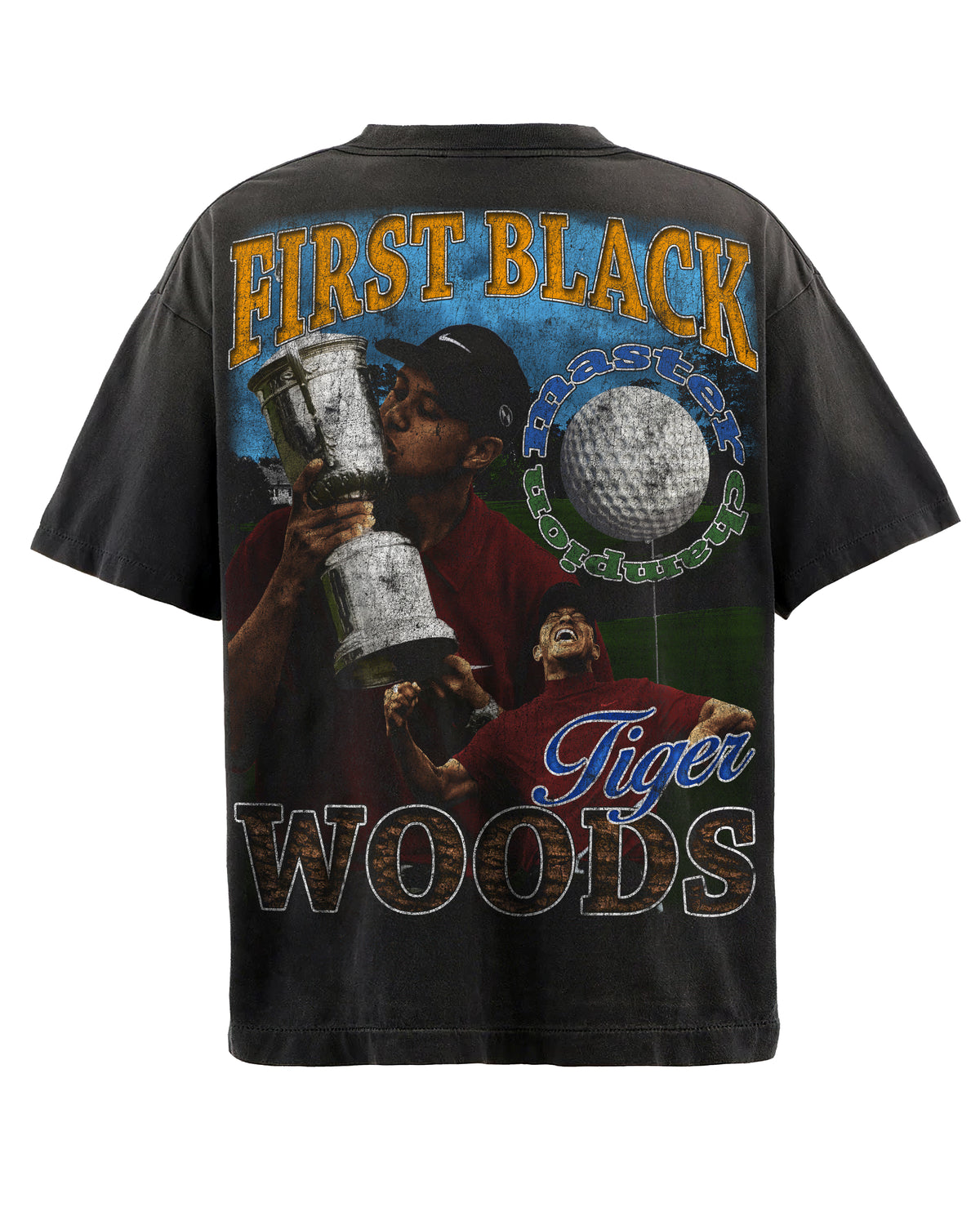 Tiger Woods Bootleg Raptee — back