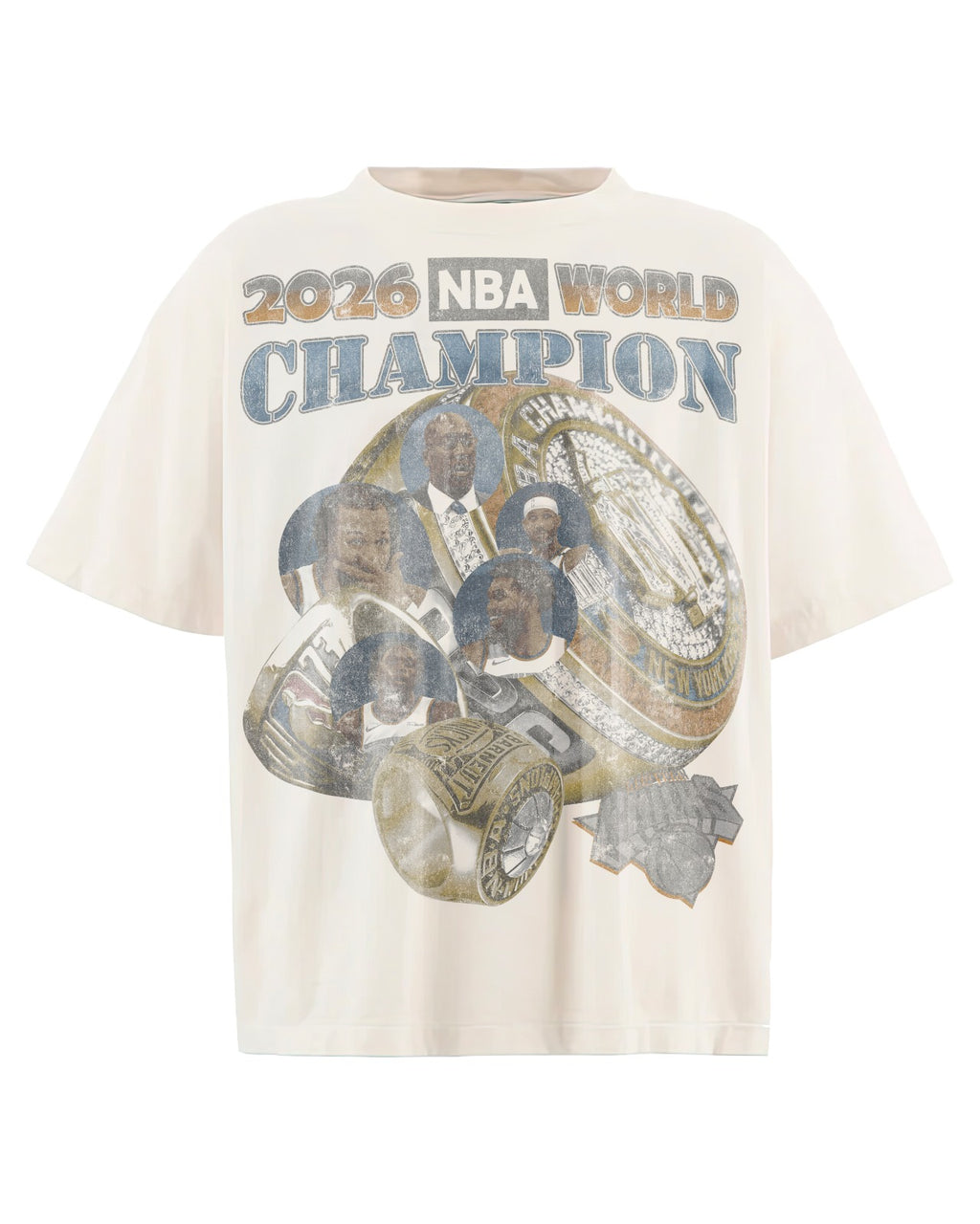 New York Knicks 2026 NBA World Champions Bootleg Raptee
