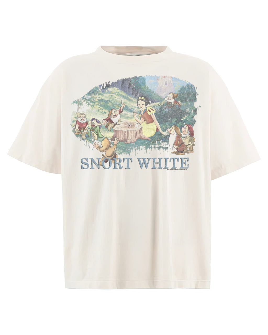 Snort White Parody Tee