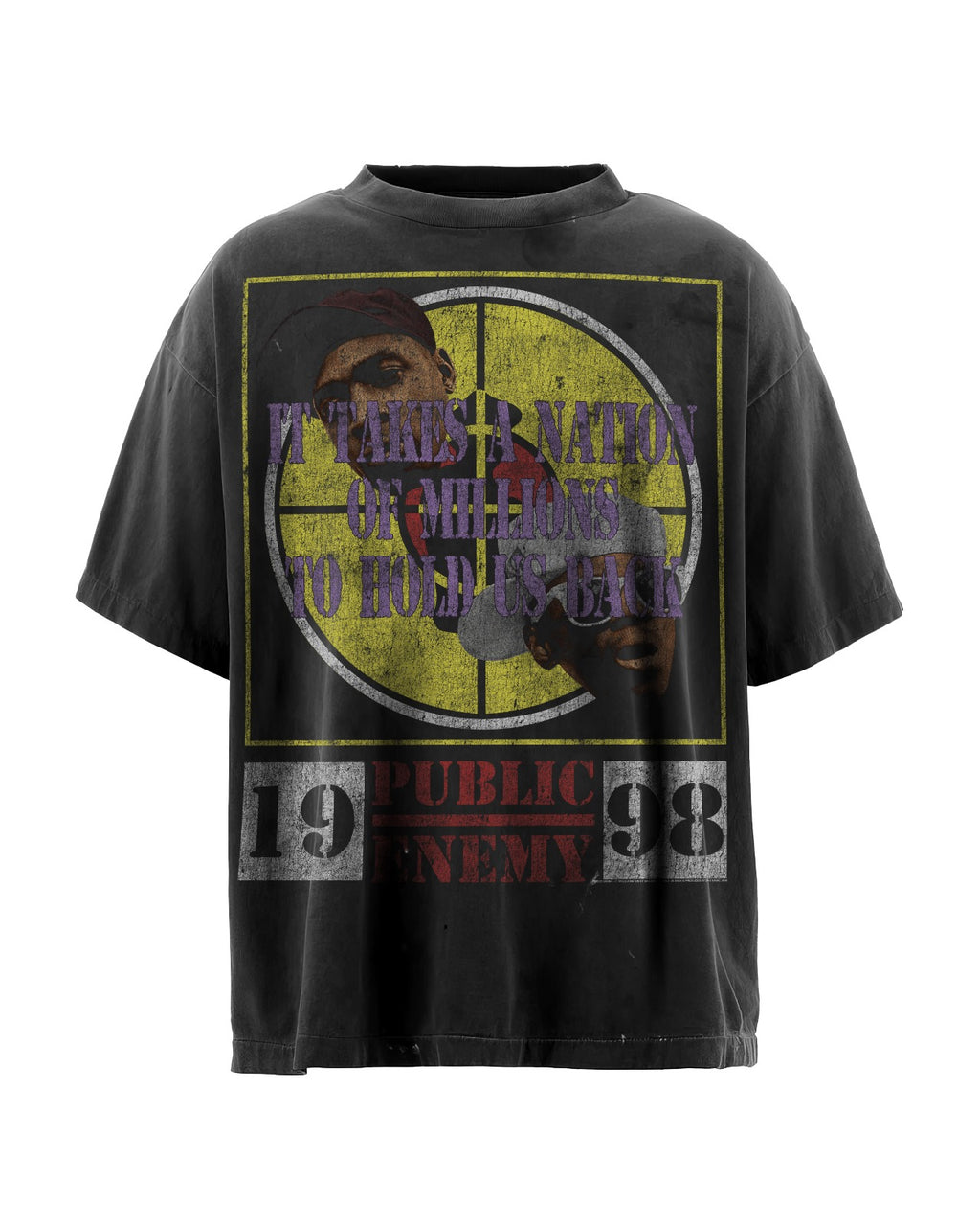 Public Enemy ITANOMTHUB Bootleg Raptee (DISTRESSED)