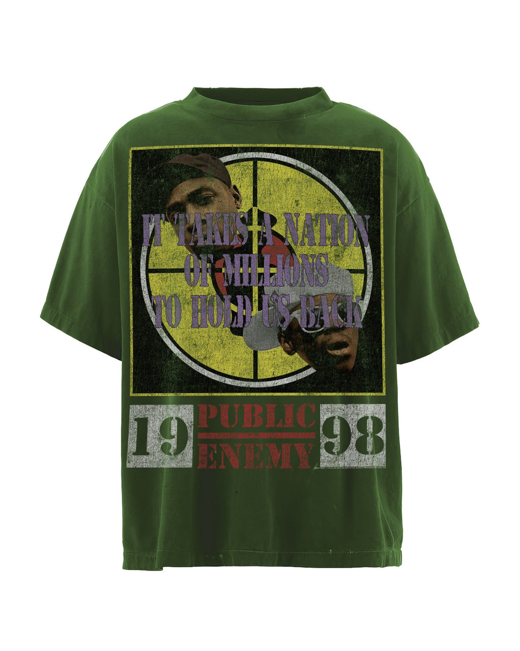 Public Enemy ITANOMTHUB Bootleg Raptee (DISTRESSED)