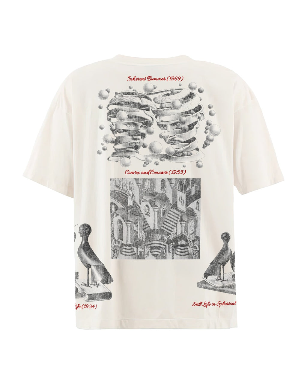 M.C.Escher Collective Artwork Bootleg Tee