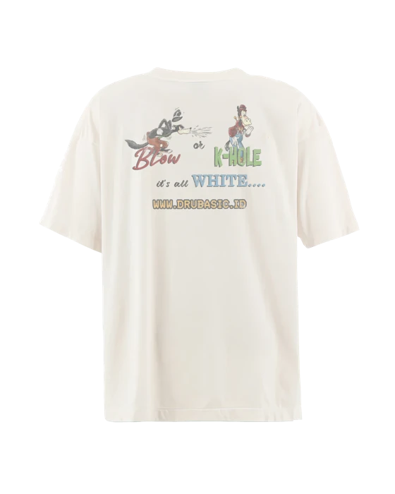 Snort White Parody Tee